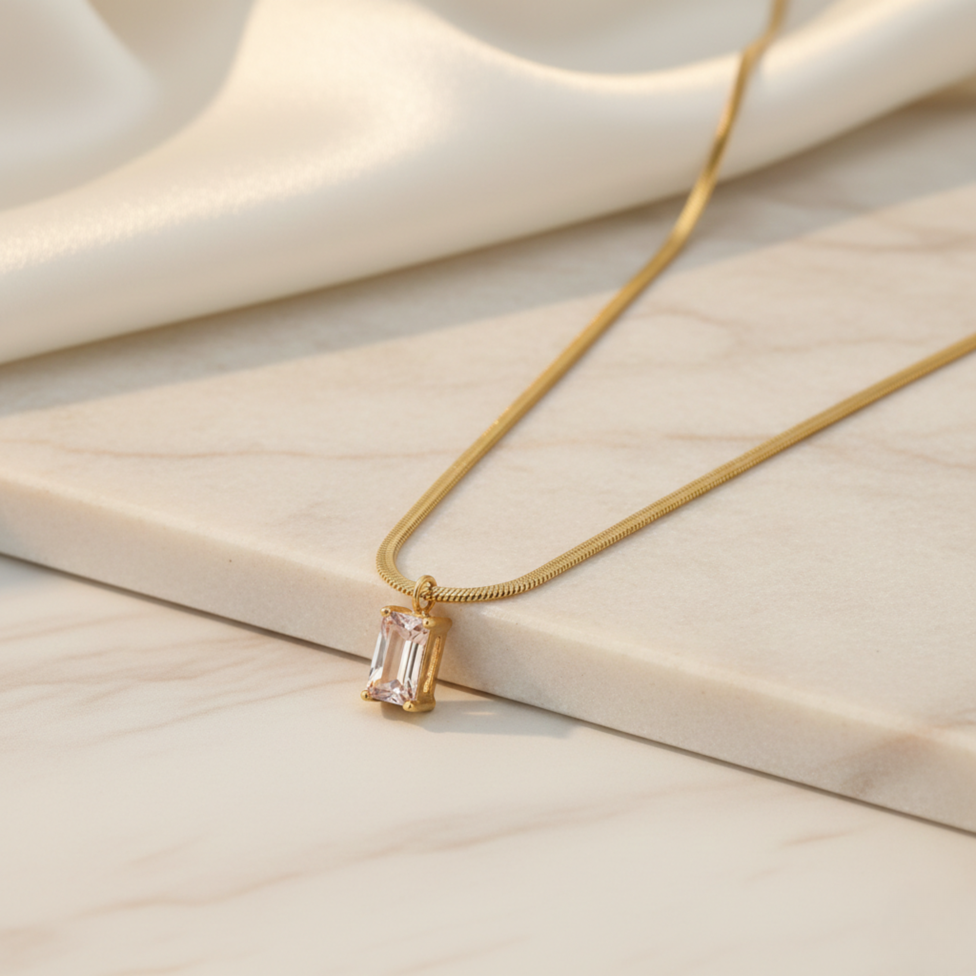 Luxe Gemstone Necklace
