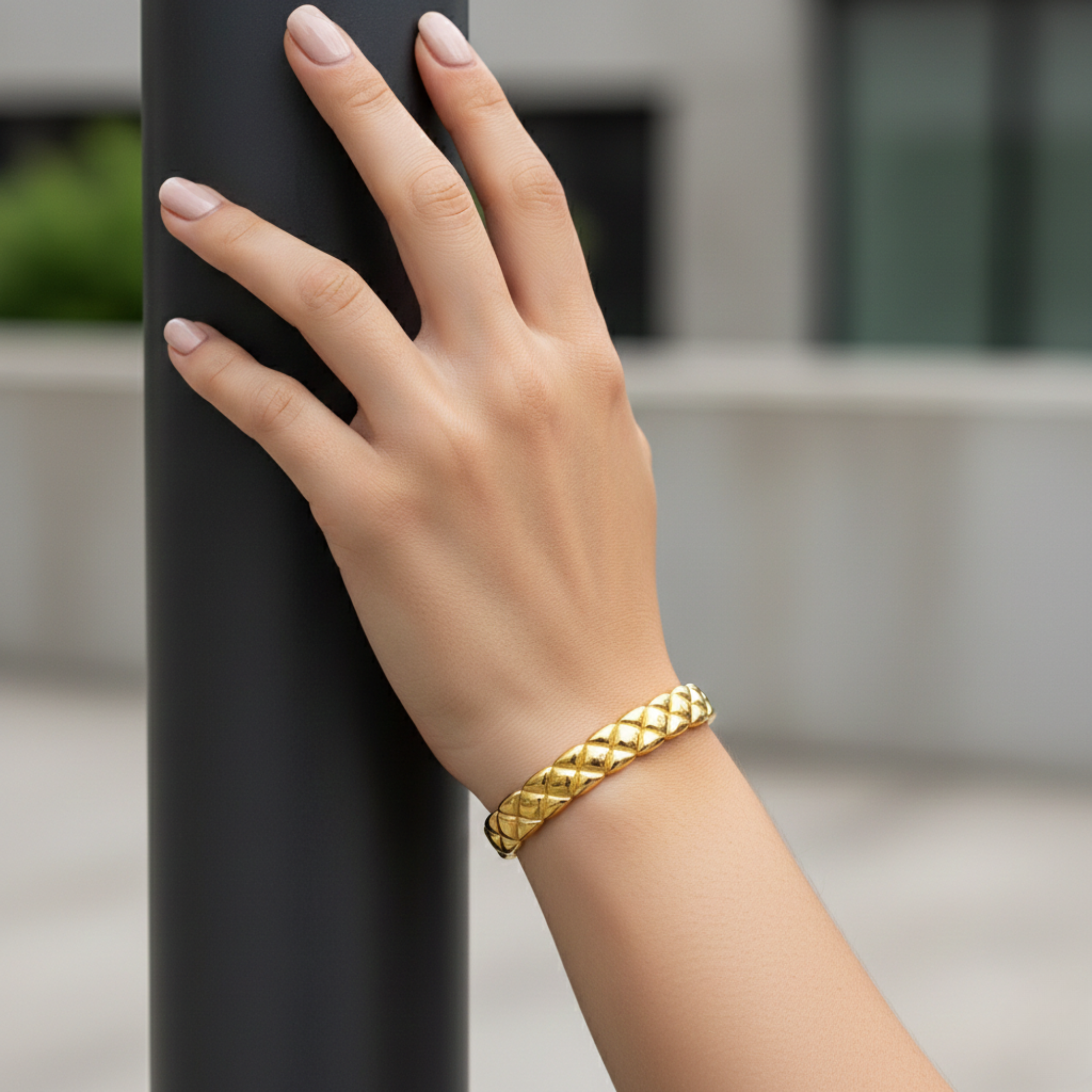 Brunello Gold Cuff