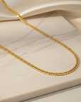 Golden Whisper Link Necklace