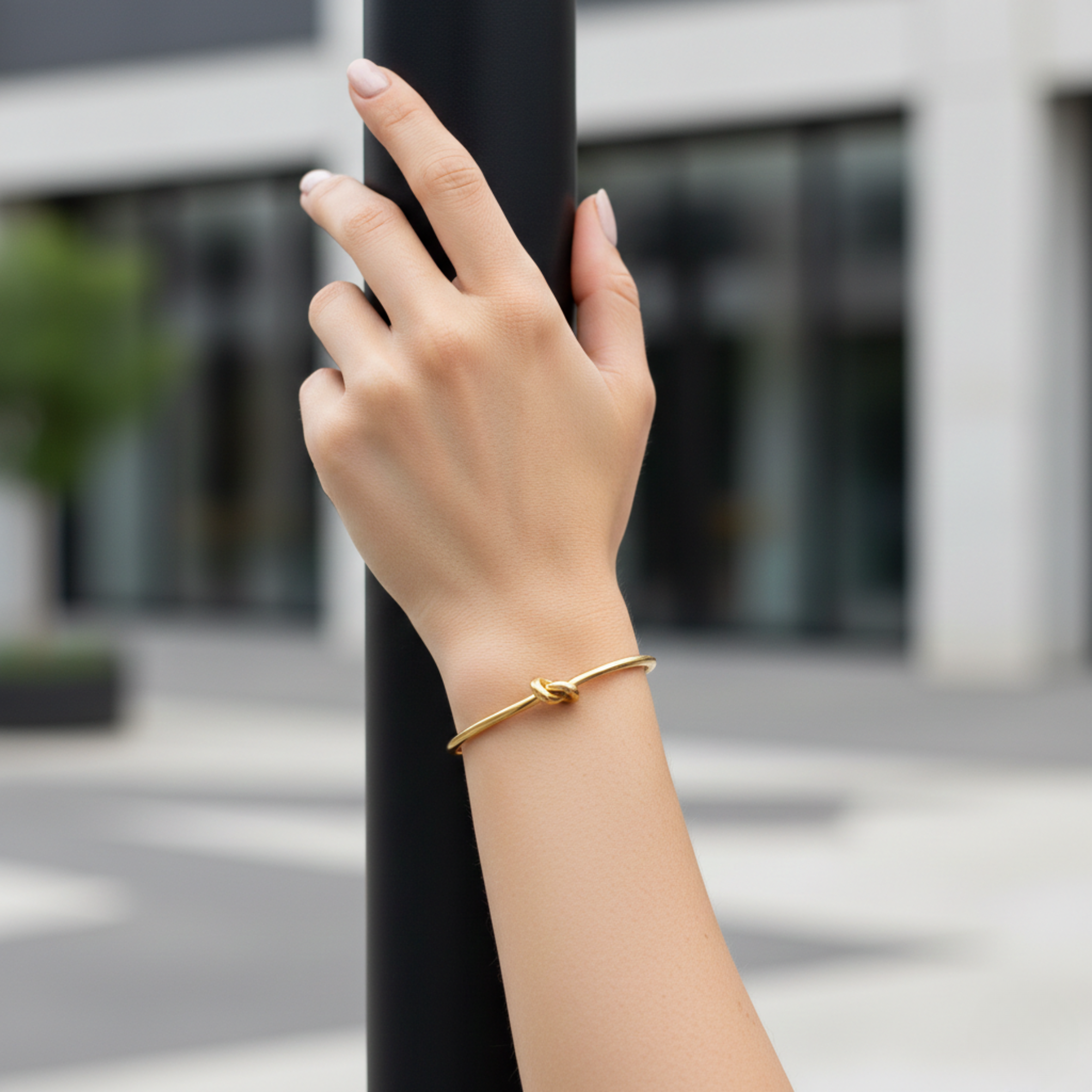 Knotty Gold Cuff