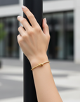 Knotty Gold Cuff