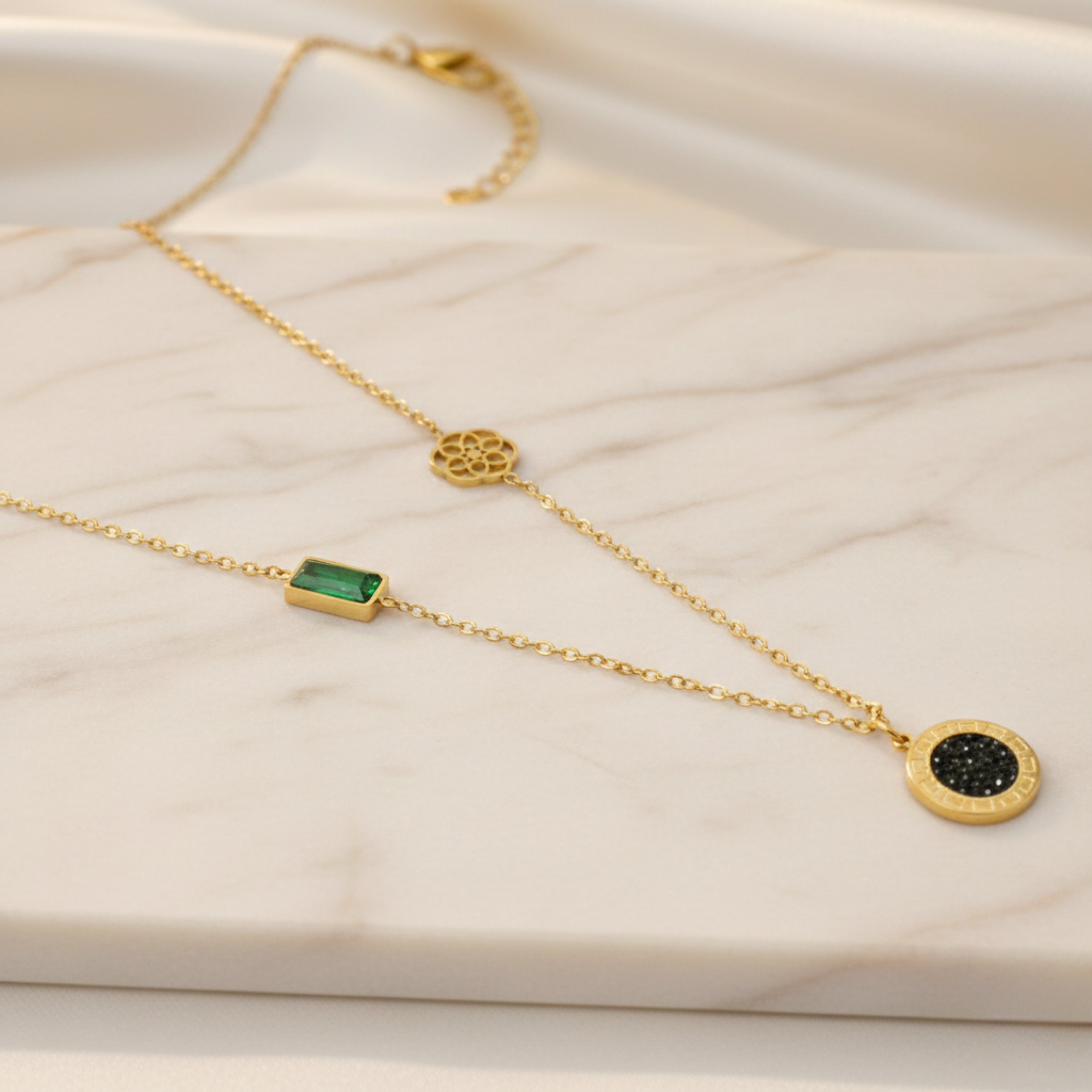 Verdant Onyx Necklace