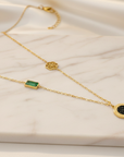 Verdant Onyx Necklace