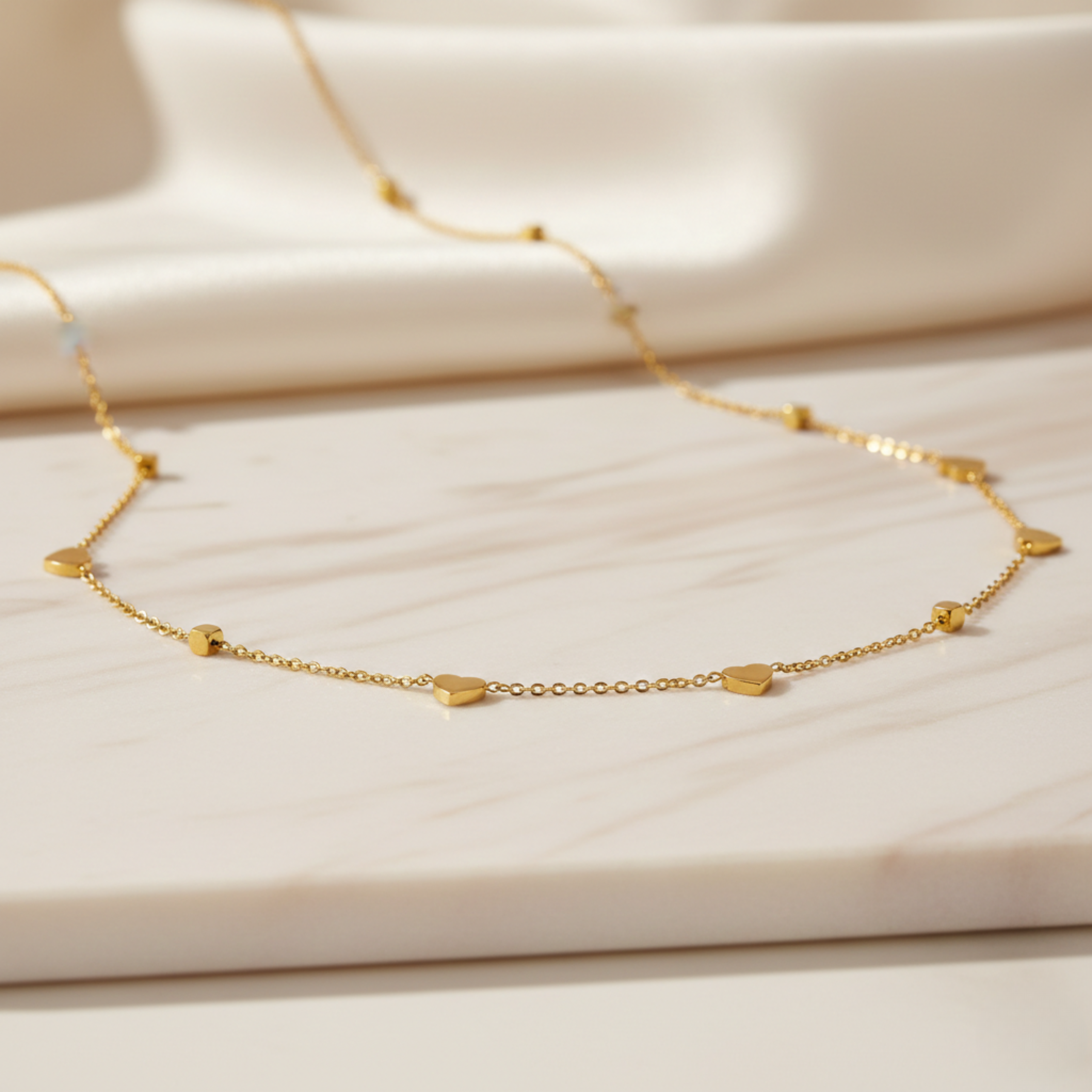 Gold Heart Necklace
