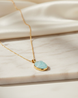 The Earth Stone Pendant Necklace
