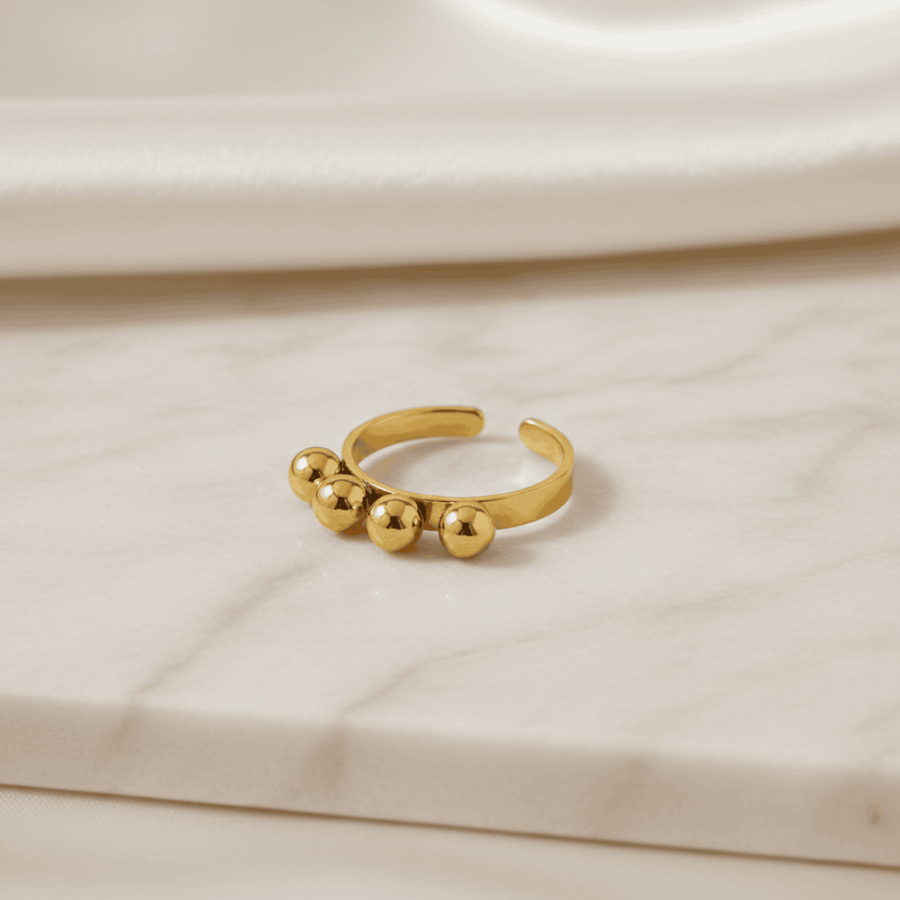 The Athena Onyx Band Ring – Seebora