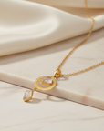 Willow Drop Stone Necklace