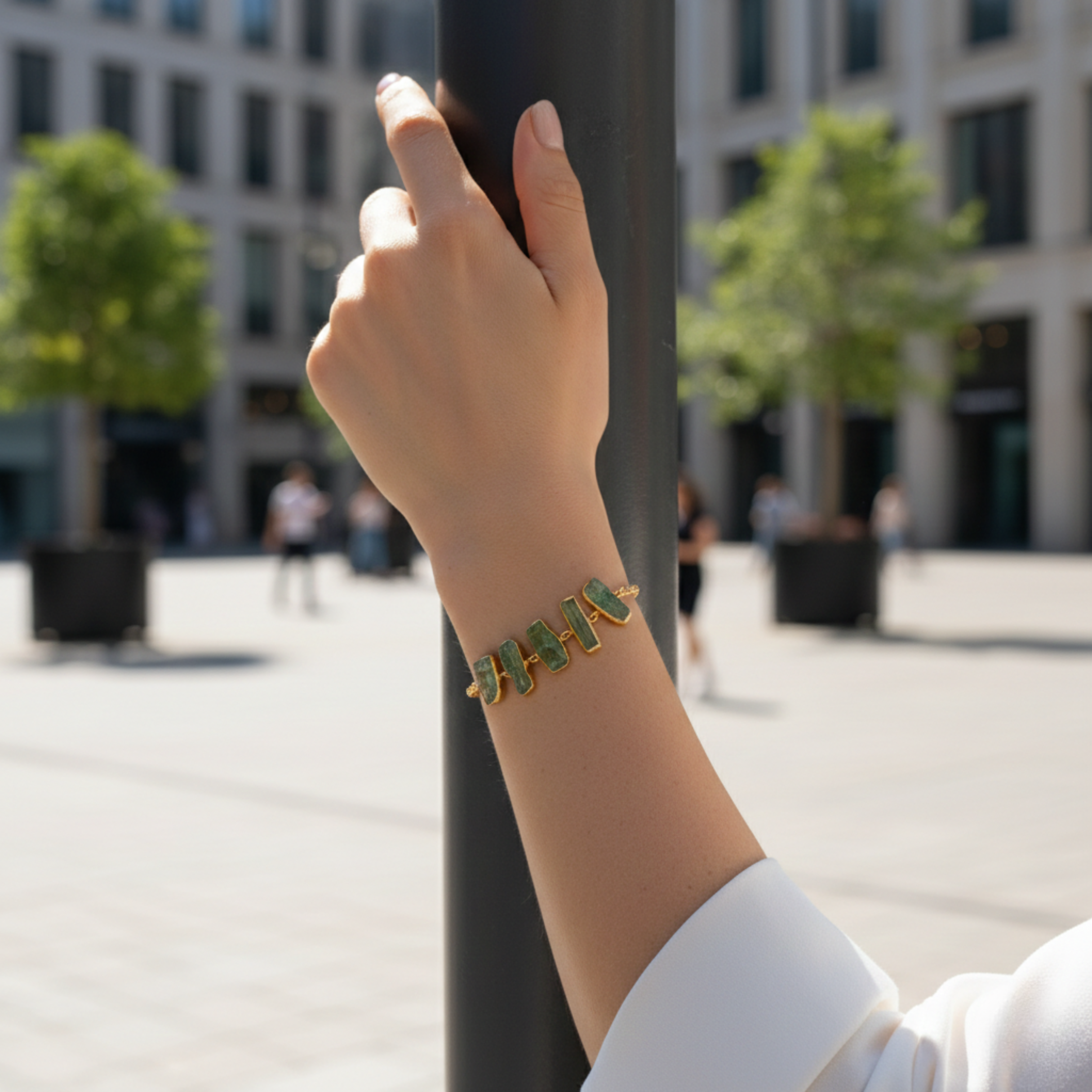 The Green Kyanite Bracelet
