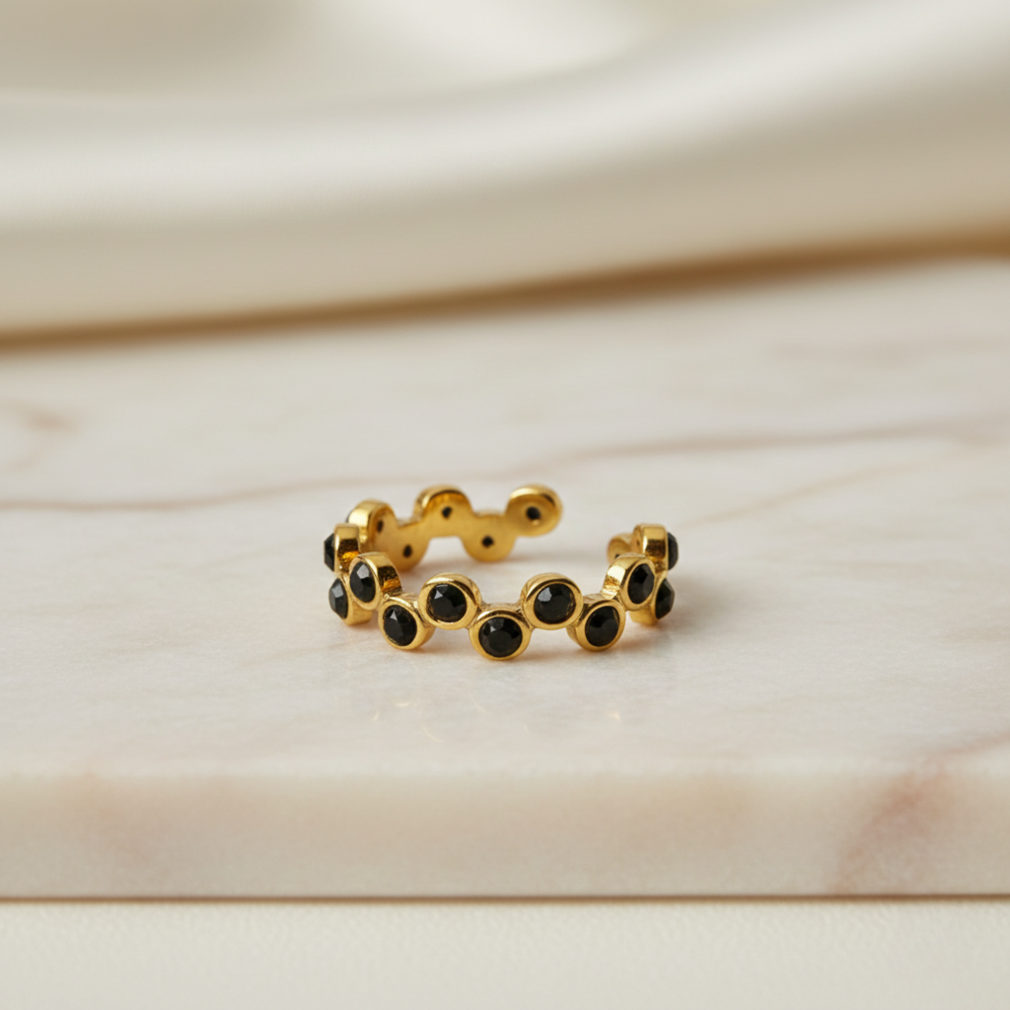 Black Stone Ring