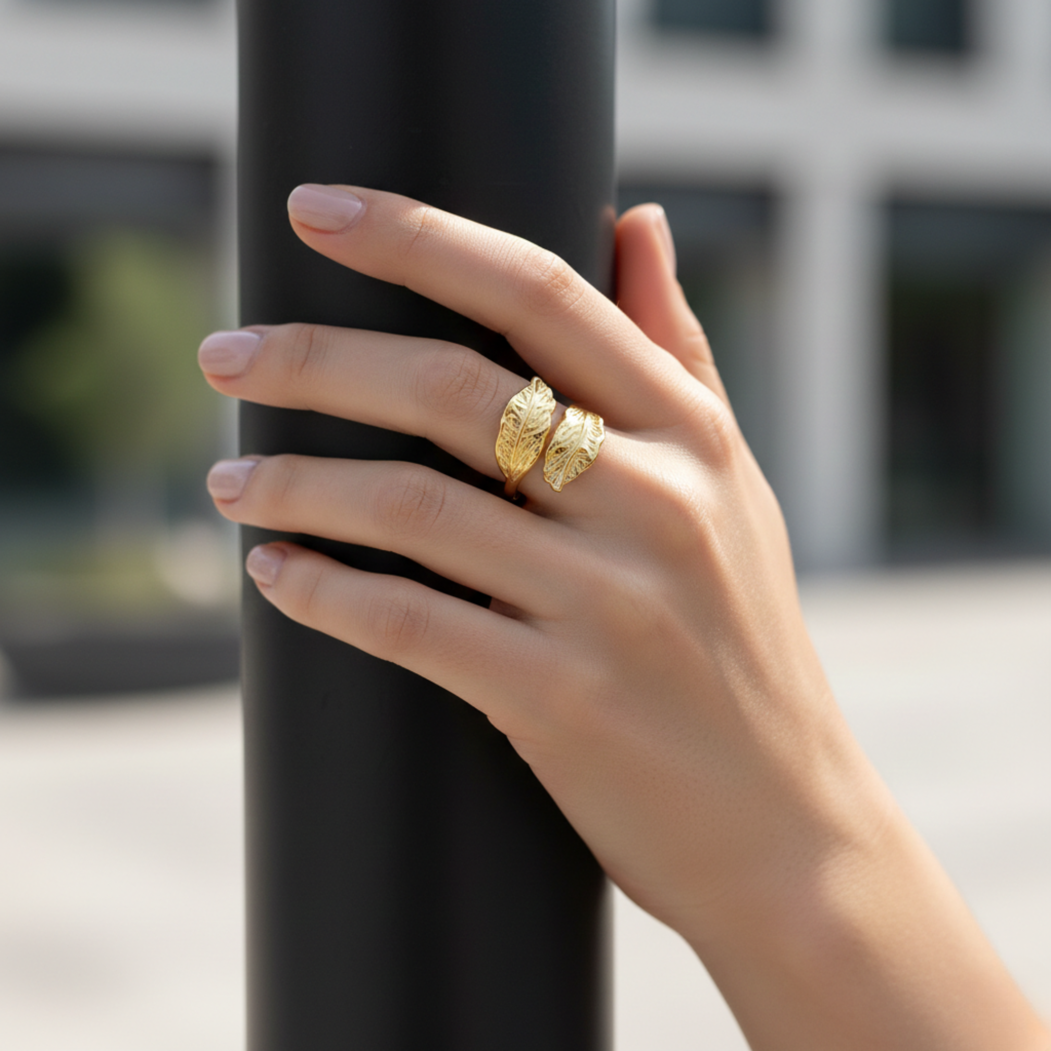 Leaf Wrap Ring
