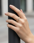 Cluster Stone Ring