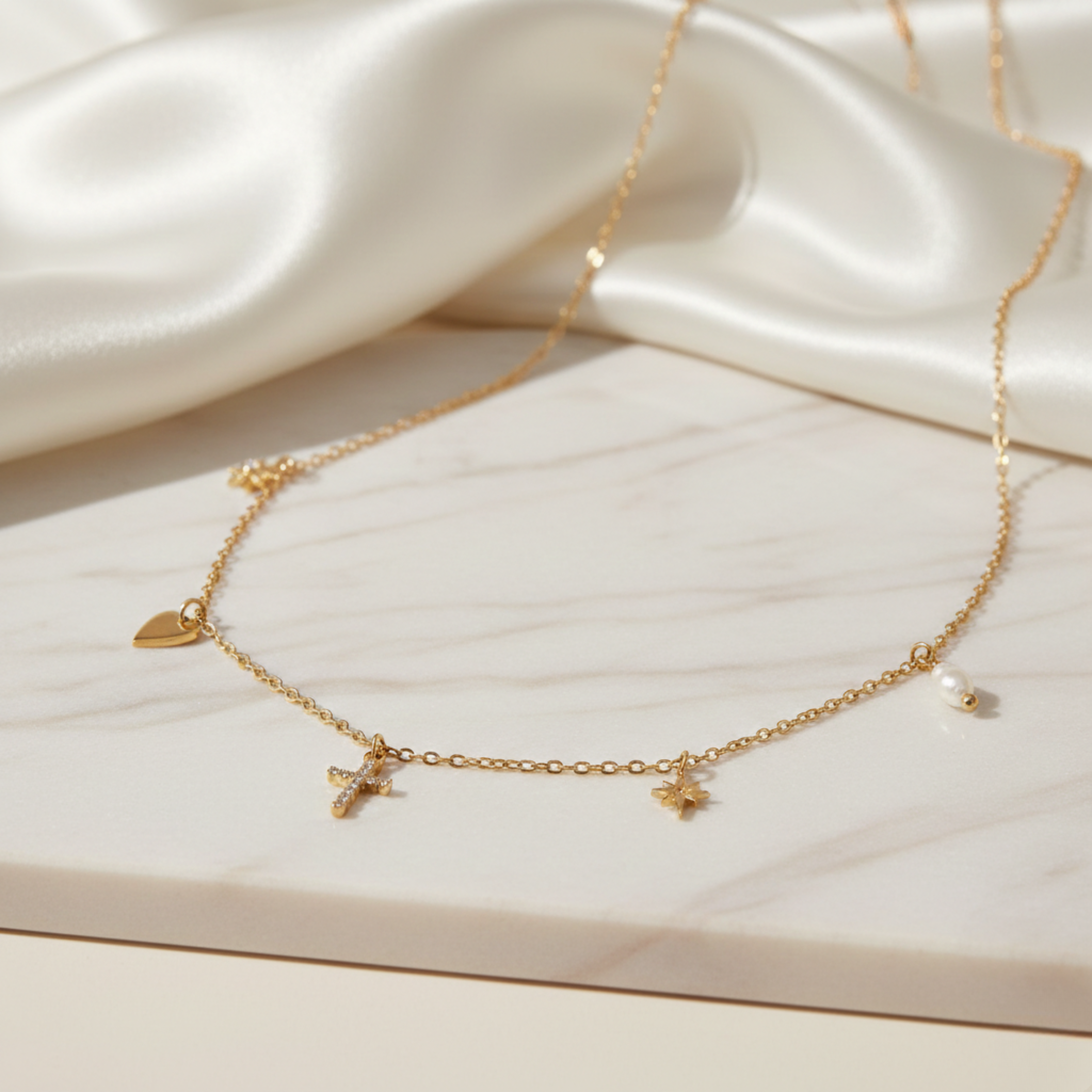 5 Charm Necklace