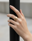 Svelte double band ring