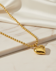 Pure Heart Gold Pendant