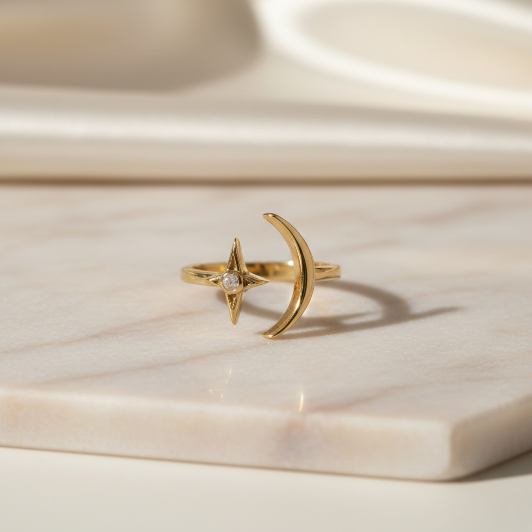 Moon Star Ring