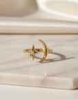 Moon Star Ring