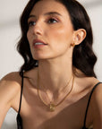 The Demeter Golden Grain Pendant Necklace