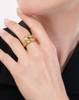 Bubble Stone Ring Seebora