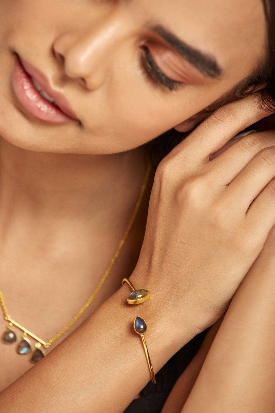 Chi-Chi Droplet Cuff Set, jewelry, fashion, accessories