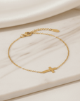 Cross Charm Bracelet Seebora