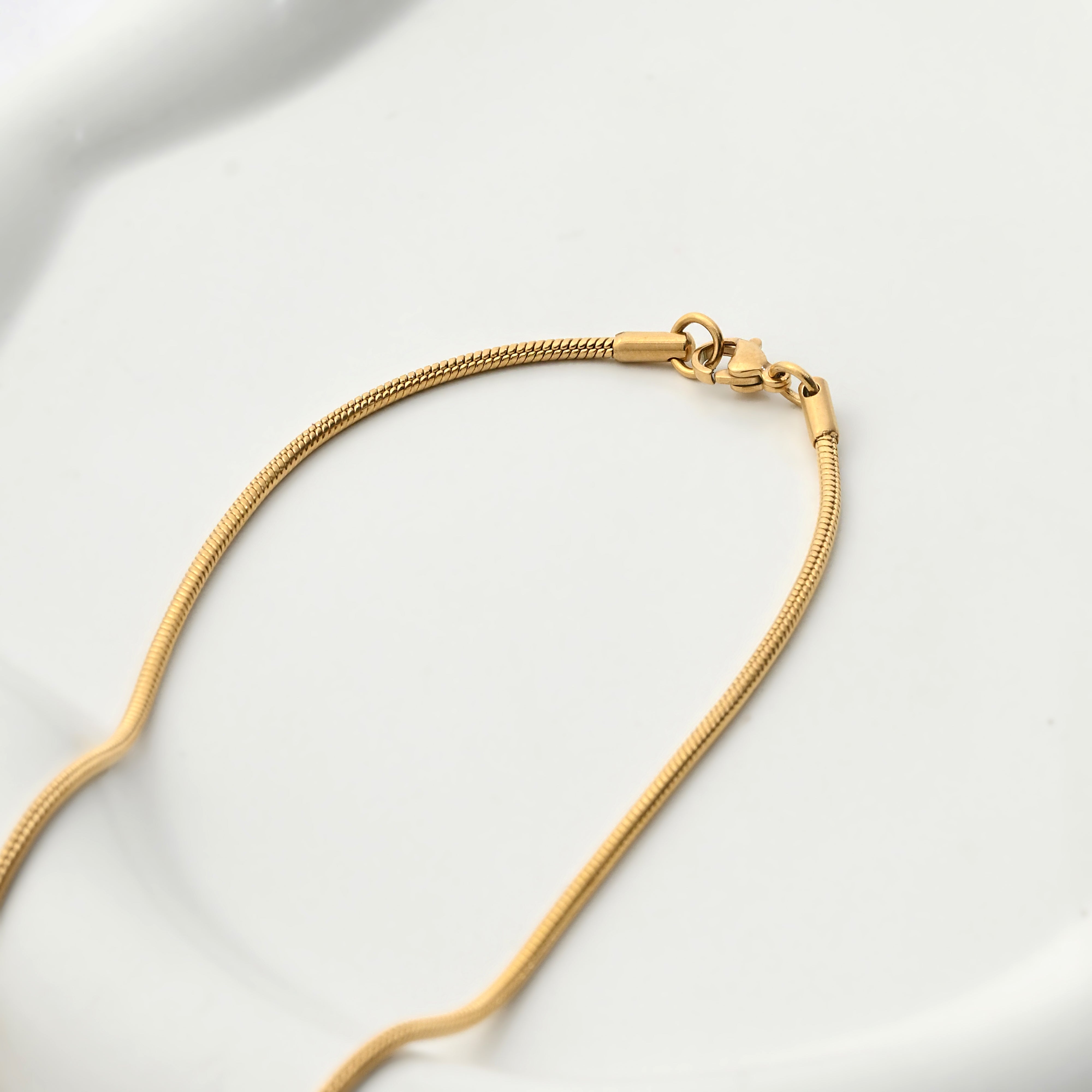 Deep Blue Teardrop Necklace Seebora