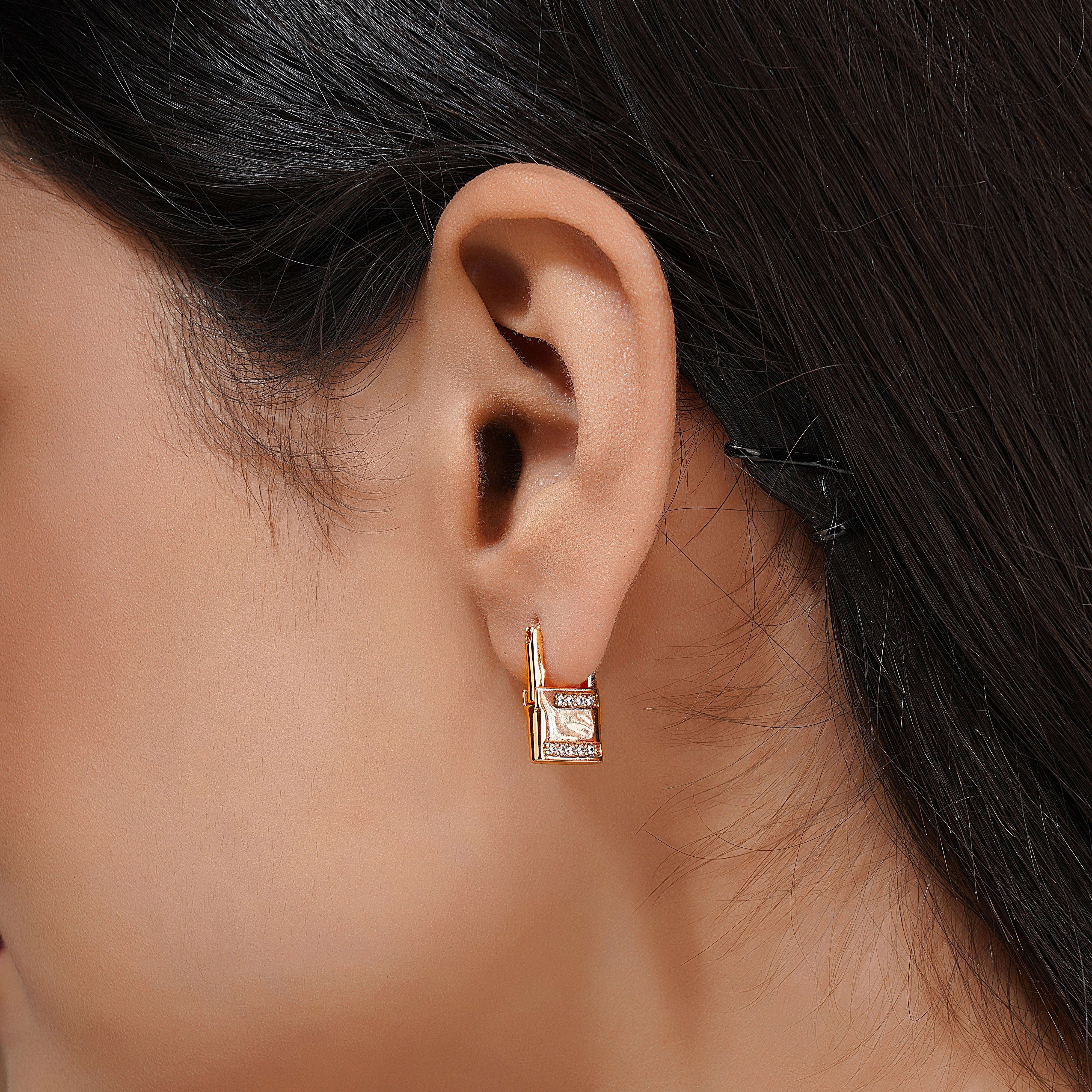 Ear Locker Hoops Seebora