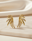 Golden Glimmer Earrings Seebora