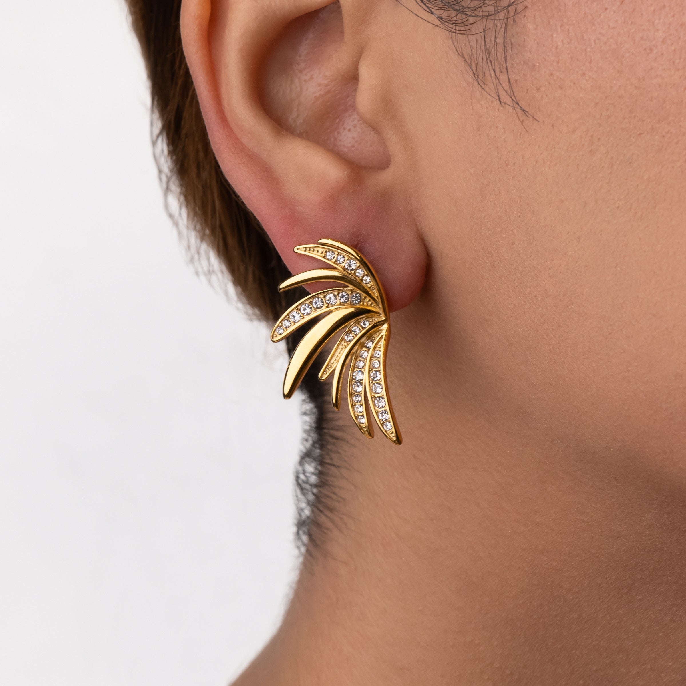  Golden Glimmer Earrings 