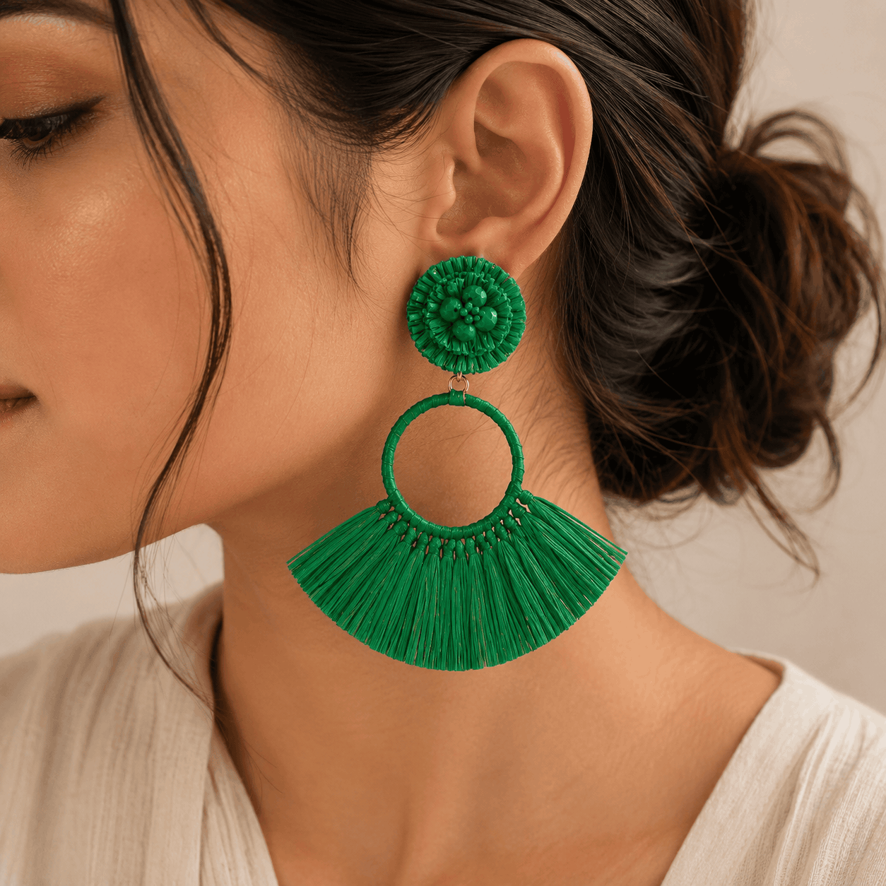 Emerald Solstice Earrings Seebora
