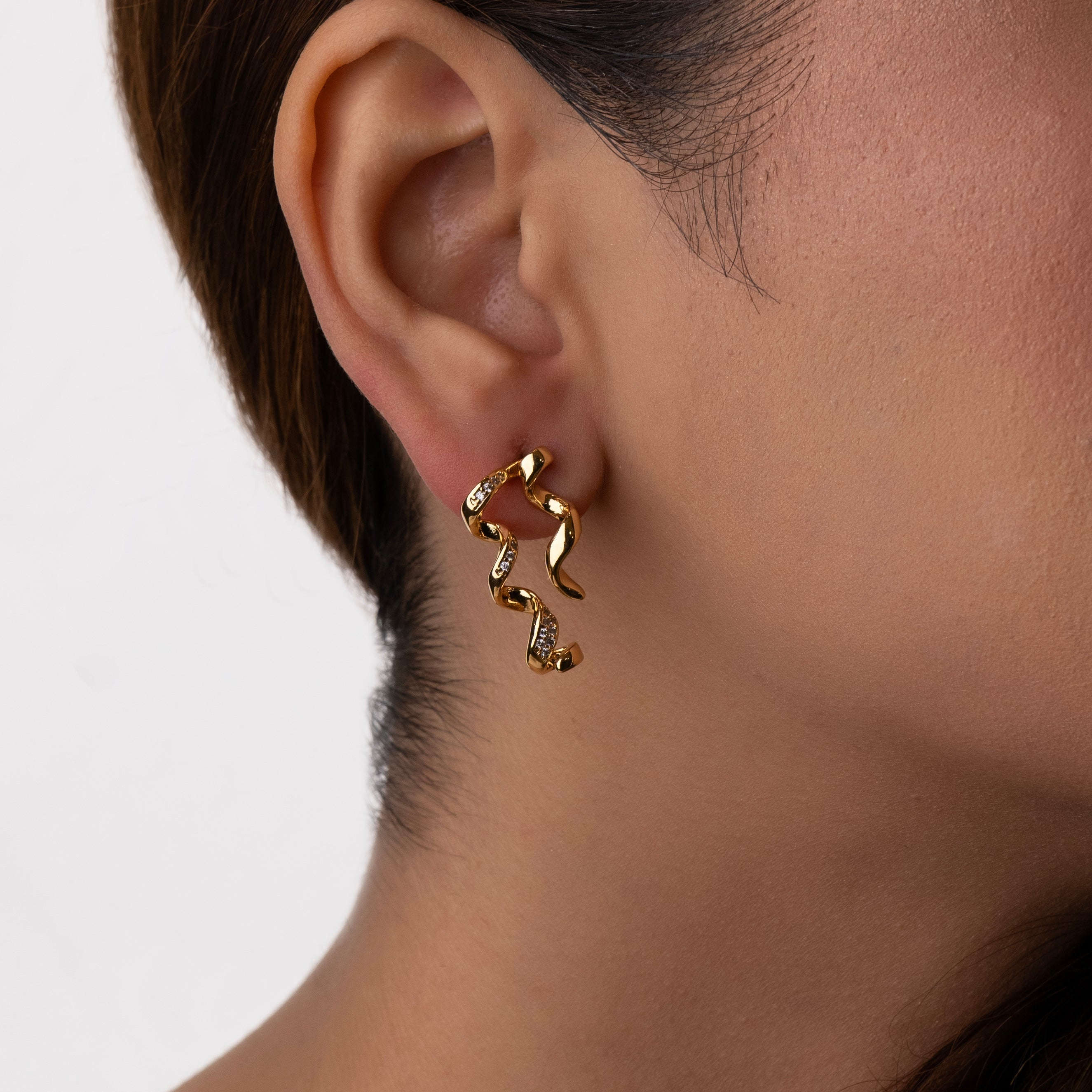 Minimalist Luxe Gold Earrings for Women Seebora