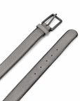 Misty Edge Belt Minimalist Grey Women's Belt