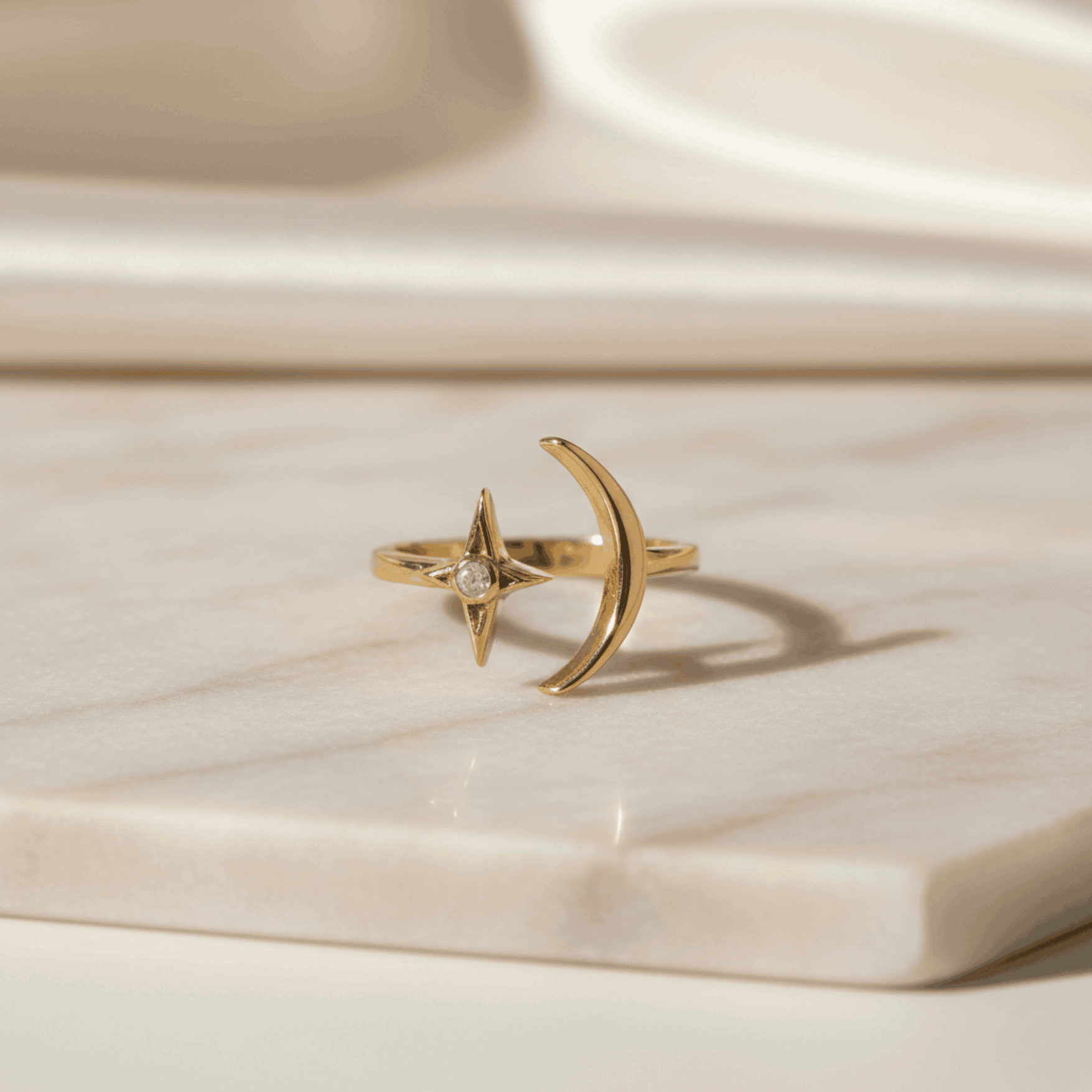 Moon Star Ring Seebora