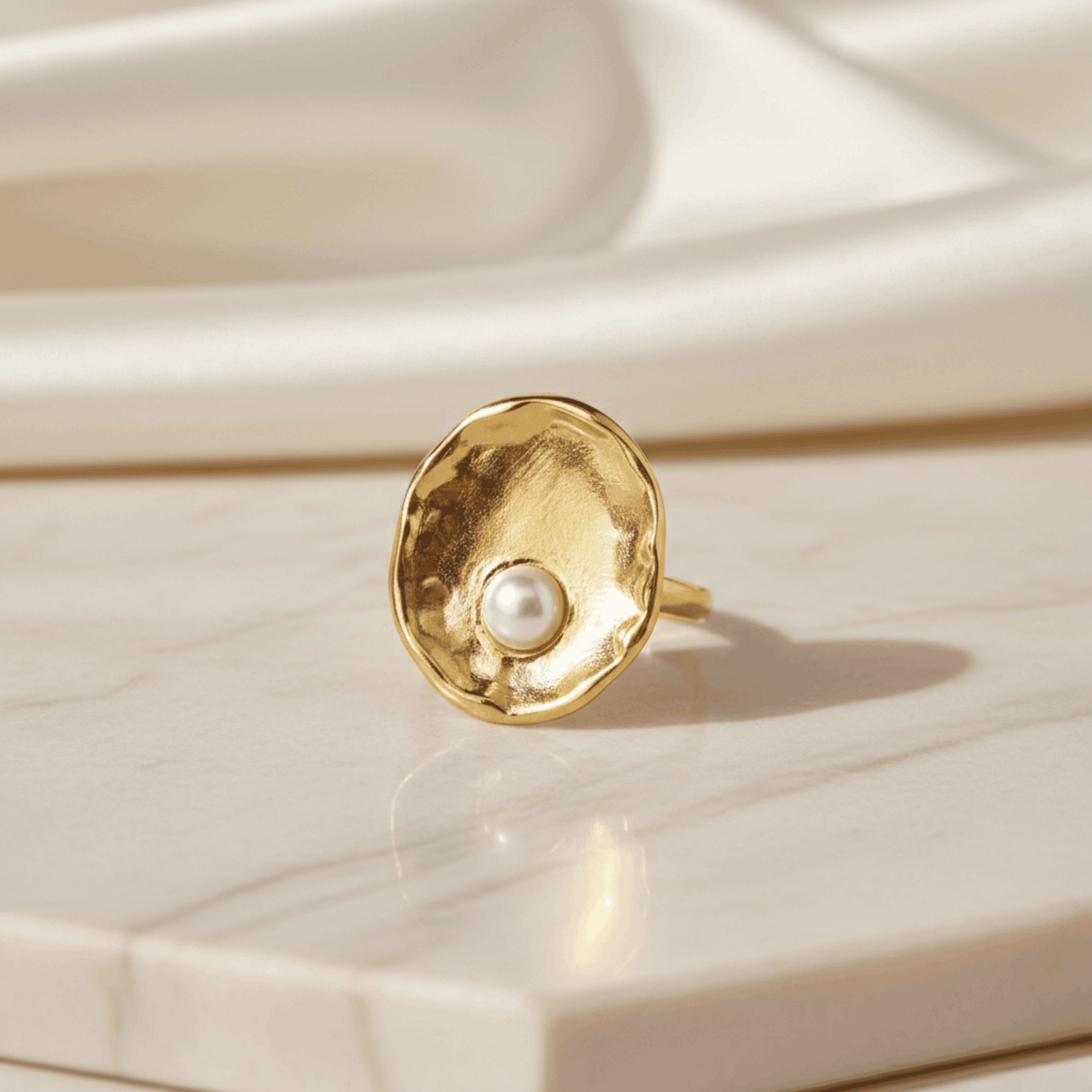 Ocean Pearl Ring Seebora