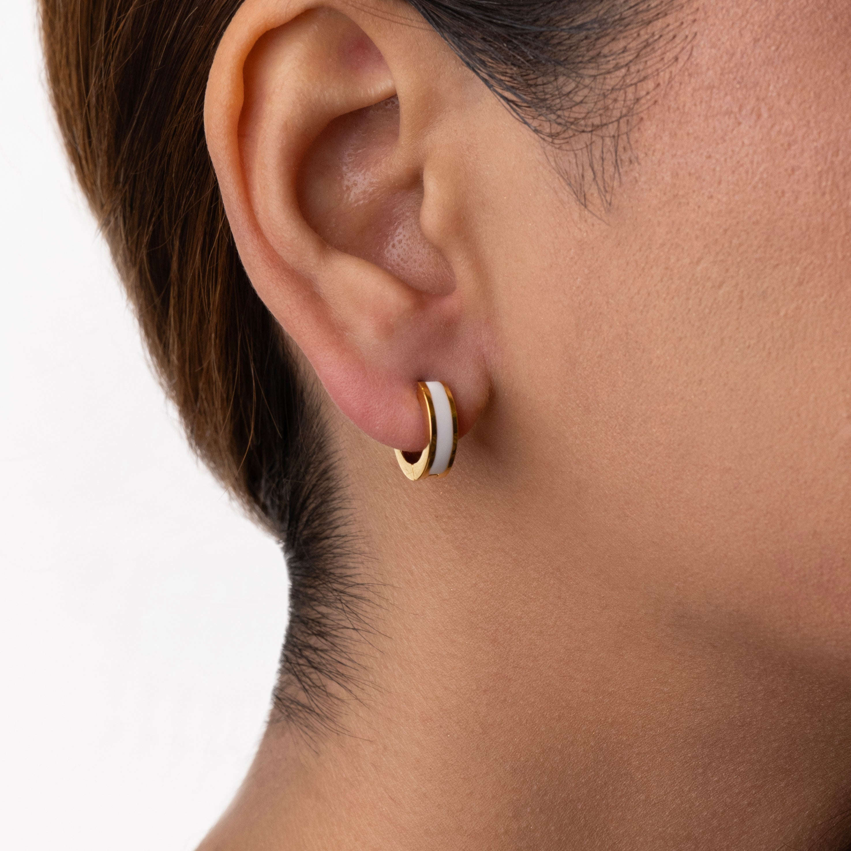 Radiant Glow Hoop Earrings Seebora