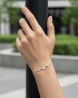 Rainbow Moonstone Bracelet – 14K Gold Plated 925 Sterling Silver Seebora