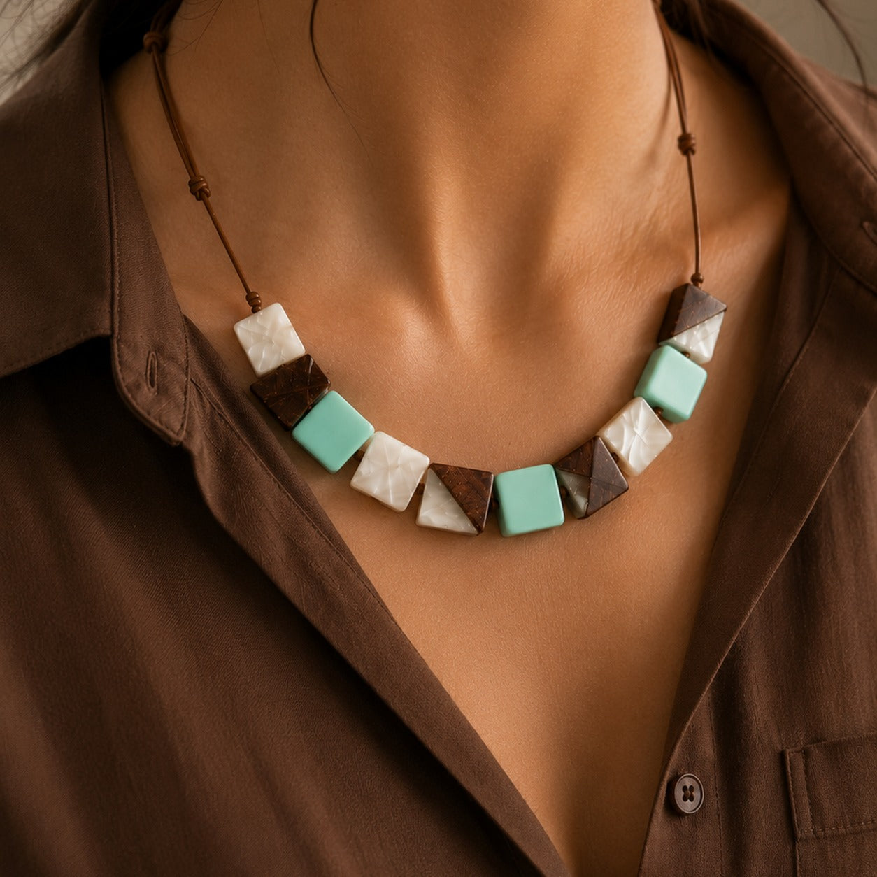 Terra Mosaic Necklace