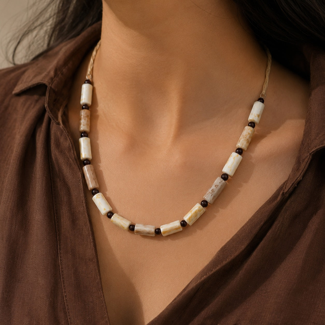 Ivory Weave Necklace