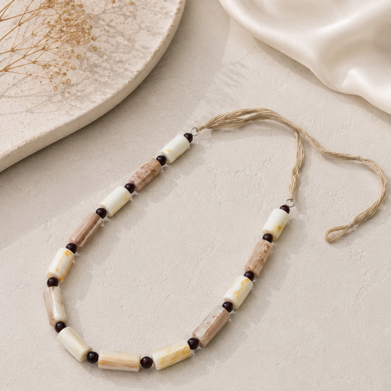 Ivory Weave Necklace