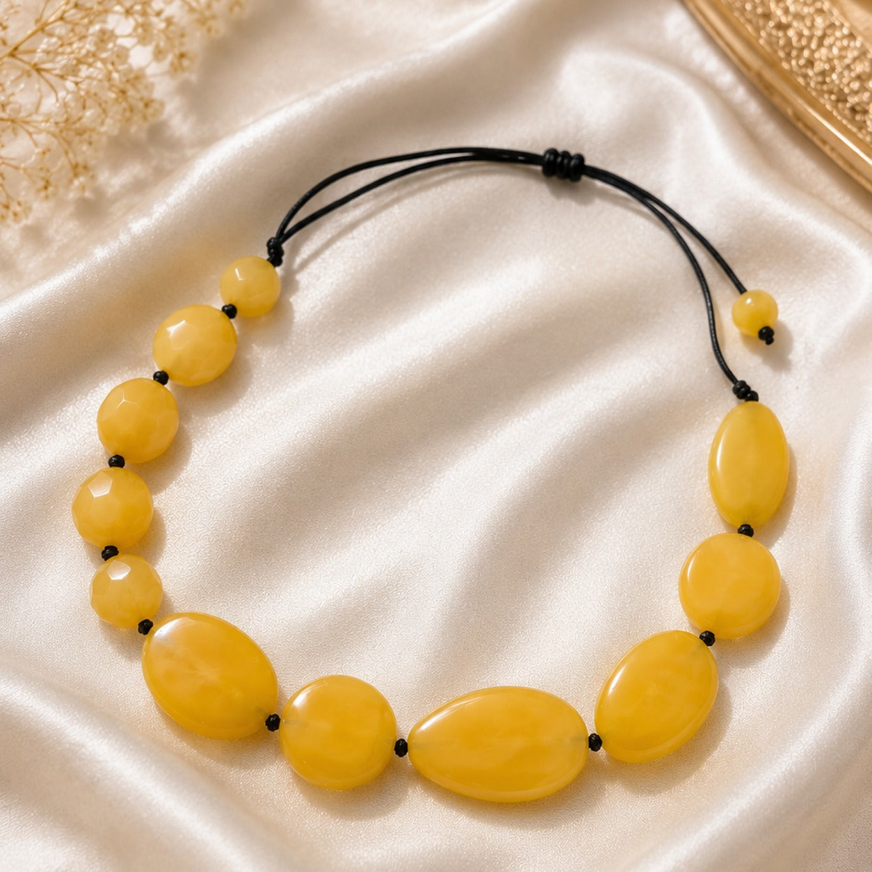 Amber Bloom Necklace