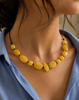 Amber Bloom Necklace