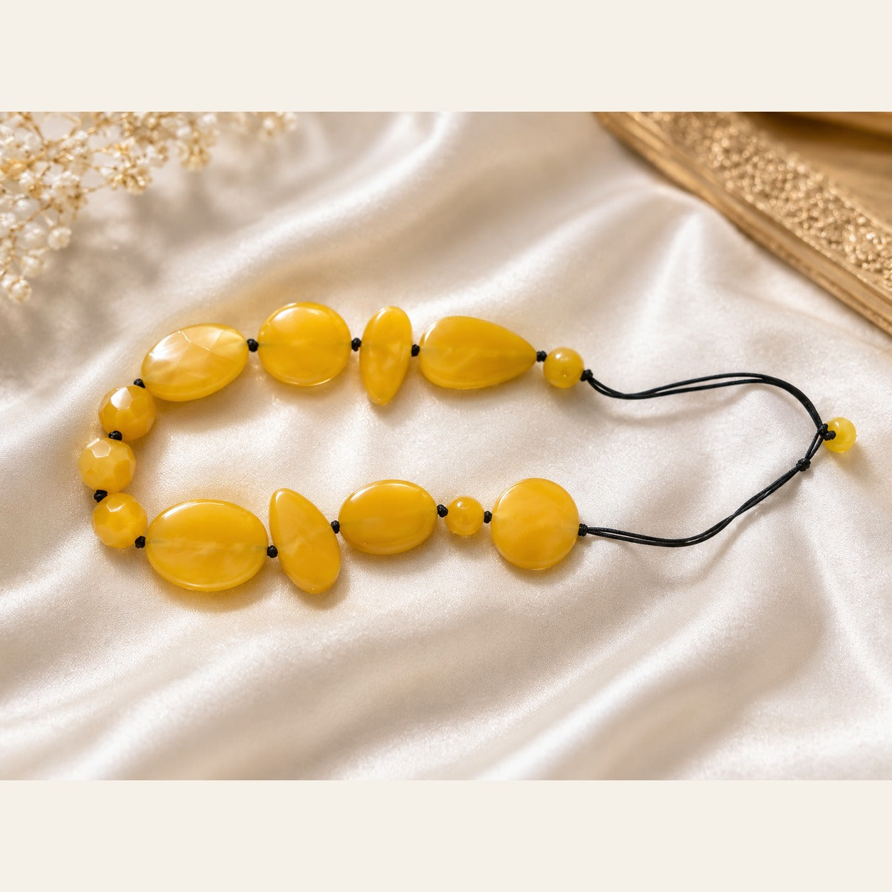 Amber Bloom Necklace