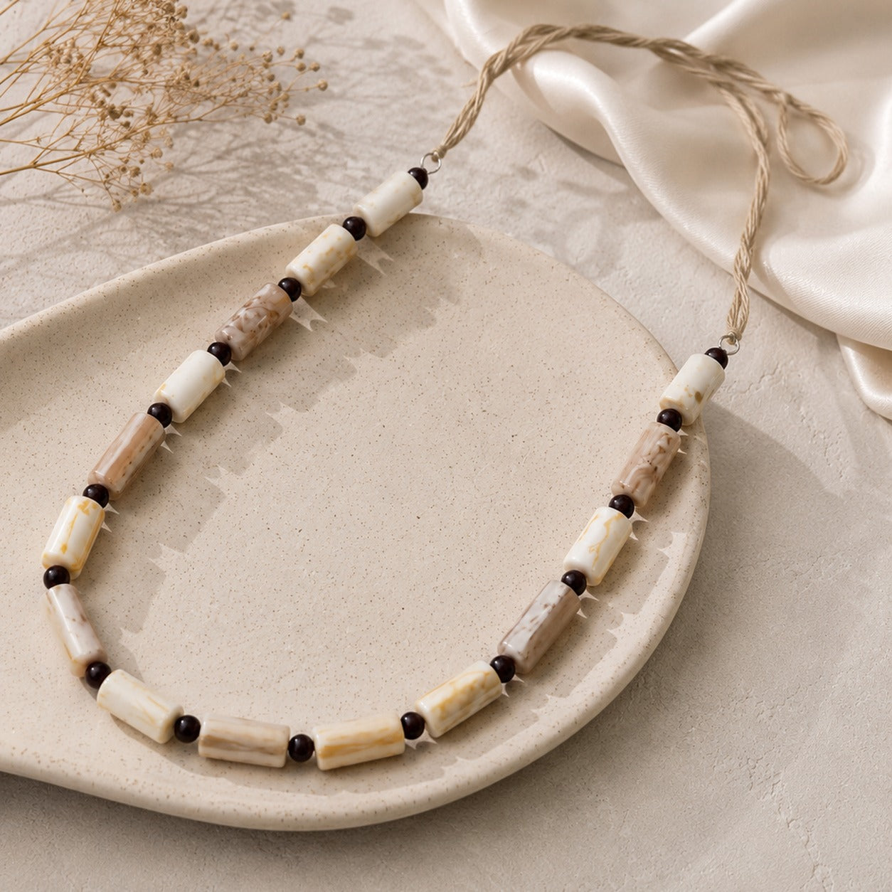 Ivory Weave Necklace