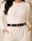 Gilded Noir Waist Belt Seebora