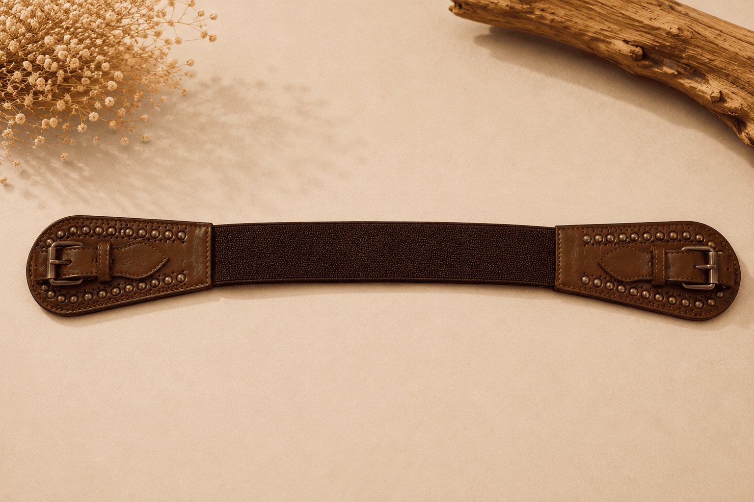 Rustic Rivet Corset Belt Seebora