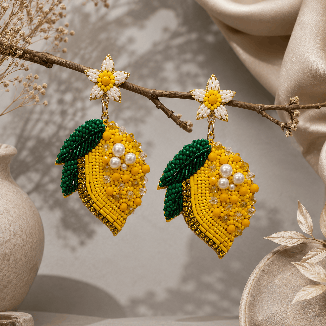 Limoncello Bloom Earrings Seebora