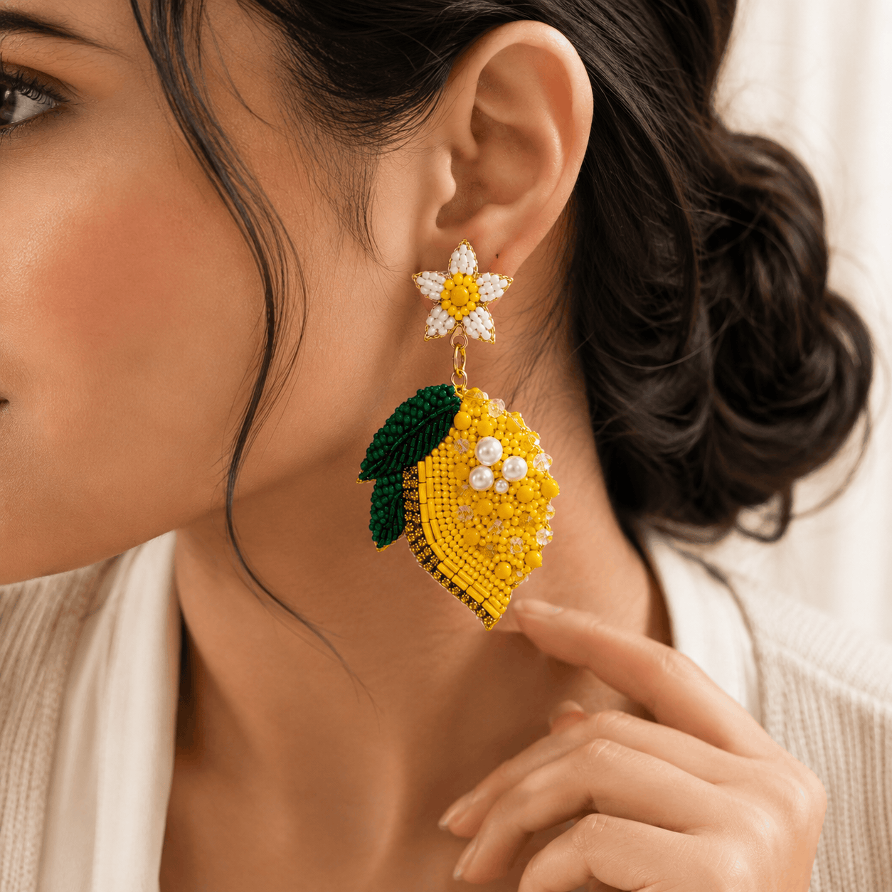 Limoncello Bloom Earrings Seebora