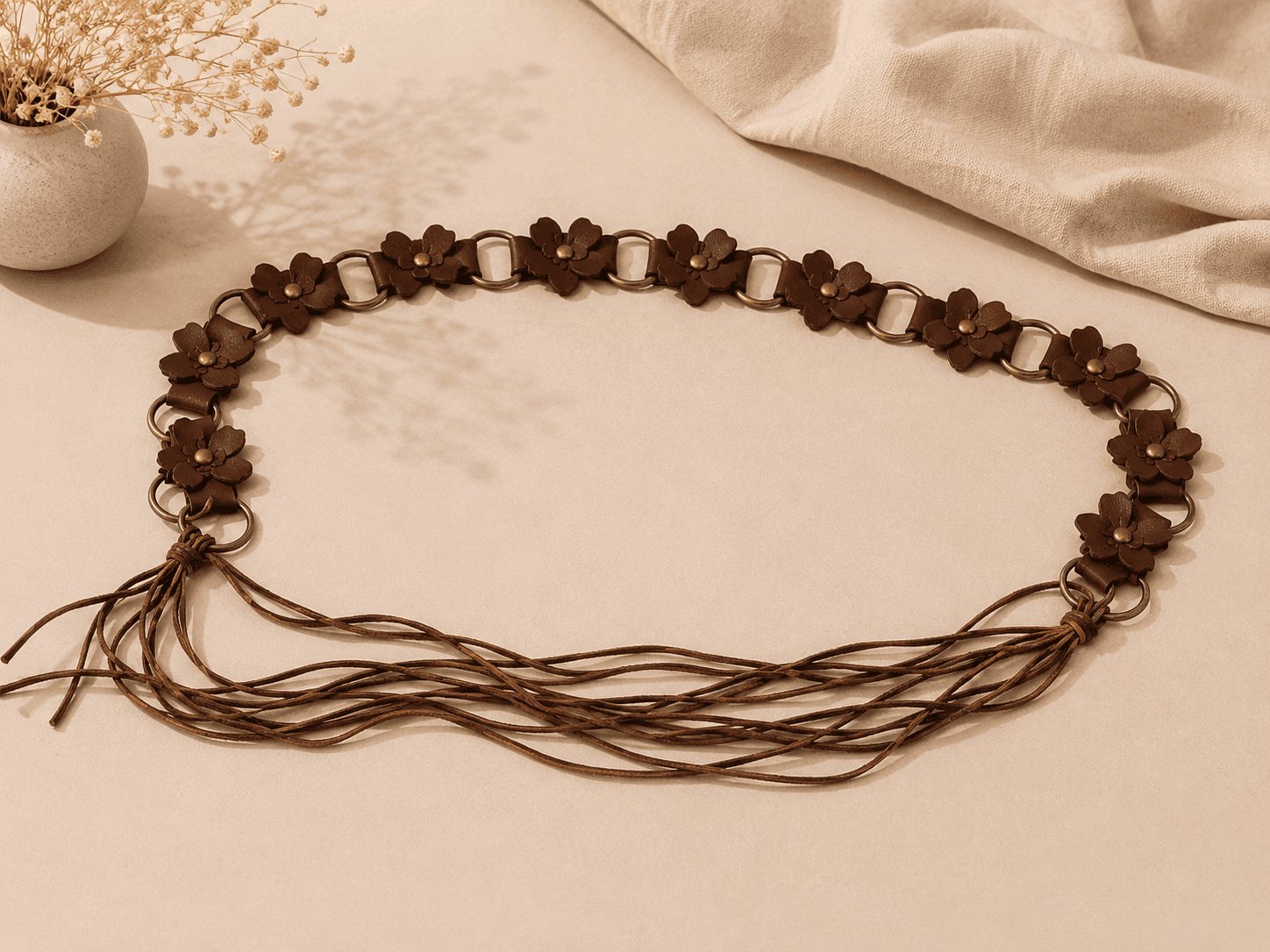 Rustic Bloom Link Belt Seebora