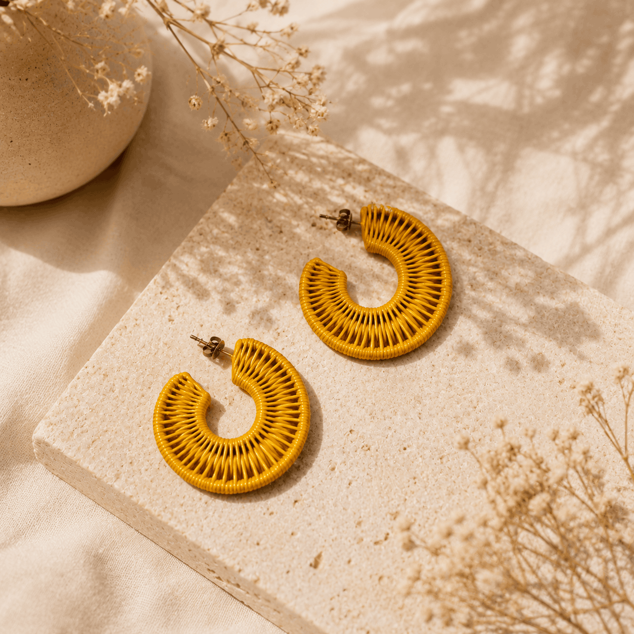 Sunwoven Hoop Earrings Seebora