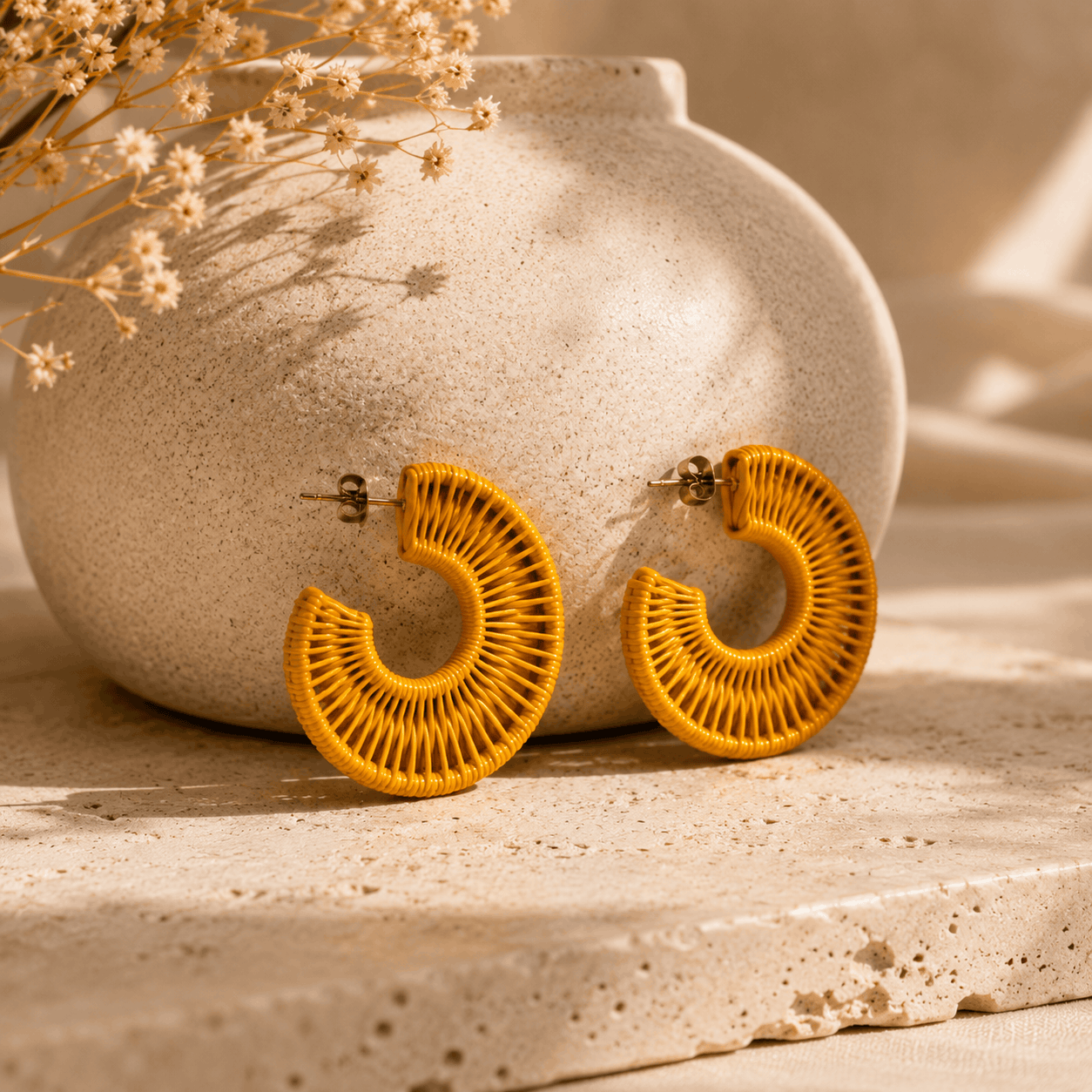 Sunwoven Hoop Earrings Seebora