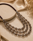 Smoked Cascade Necklace